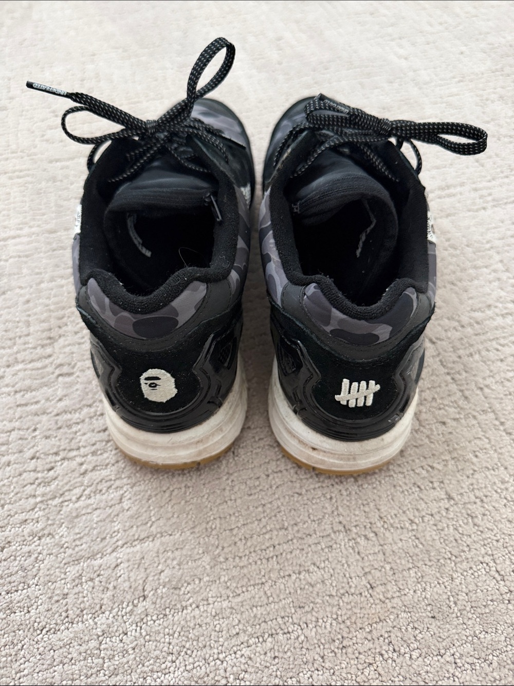 BAPE x Undefeated x Adidas ZX 8000 Men’s Sz 12 - Picture 3 of 7